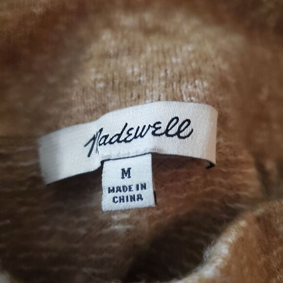 Madewell Tan & Cream Sweater (M) - Picture 5 of 5